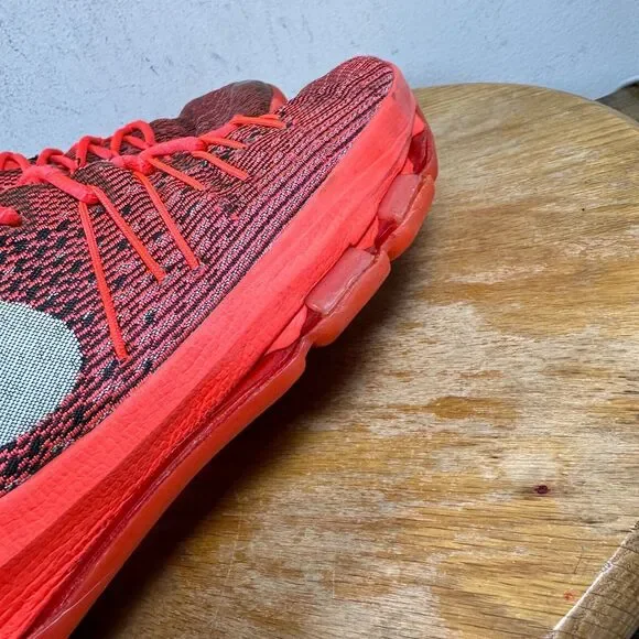Nike KD 8 Kevin Durant 749375-610 Basketball Bright Crimson Shoes Mens Size 11.5 - Picture 8 of 12